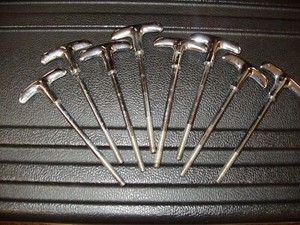 Vintage Premier T-Rods For Bass Drum.....Rare...Set Of 8