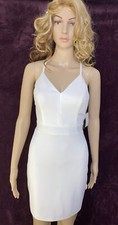 city triangles dress large White Color Size 13 Sleeveless