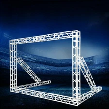 3-9PCS DJ Lighting Square Truss Display Backdrop Stand Wedding Stage Tent System