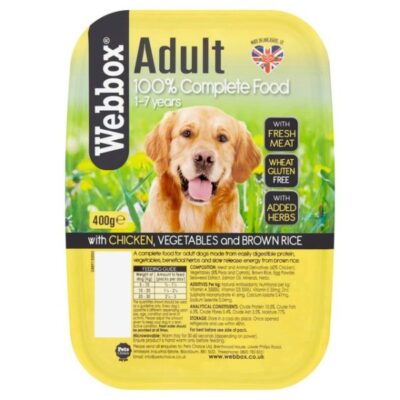 Chicken Webbox Dog Food Pets At Home Webbox Adult Dog Food Chicken