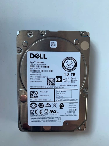 Dell JY57X 1.8TB 10K 2.5'' 12Gbps SAS Hard Drive ST1800MM0159 0JY57X - Picture 2 of 5