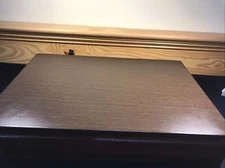 Handcrafted Anti-Tarnish Flatware Chest Holds Service 10 Brown Blue Inside #2