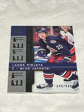 2002-03 SP Authentic Future Watch #142 Lasse Pirjeta RC /900 - BLUE JACKETS
