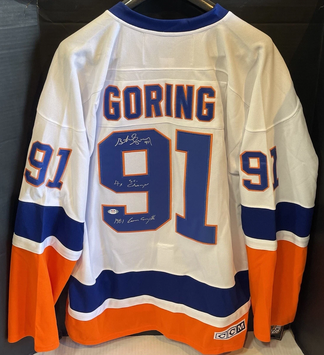 Butch Goring Islanders jersey