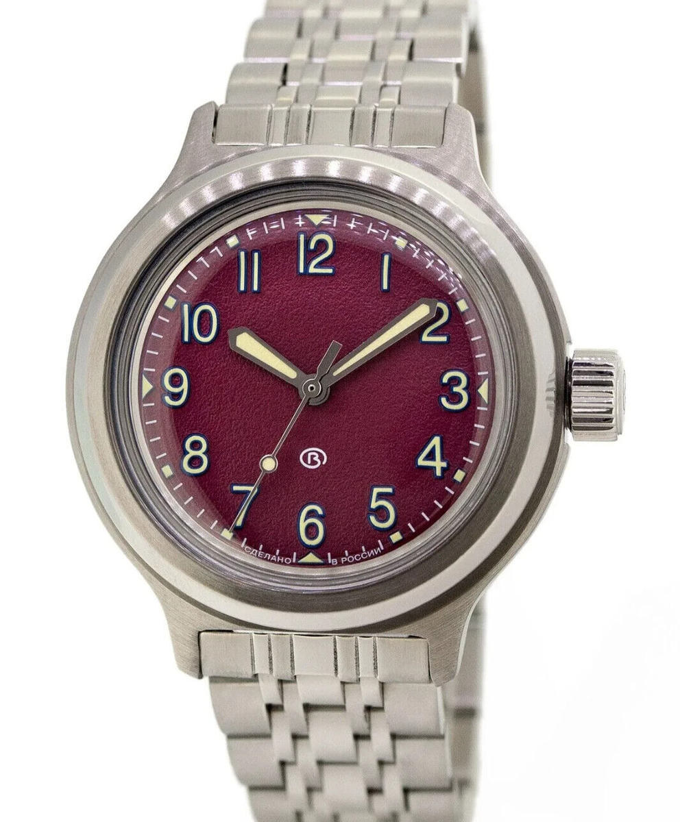 Vostok Amphibia 720890 Watch Tank Automatic Exclusive Model USA