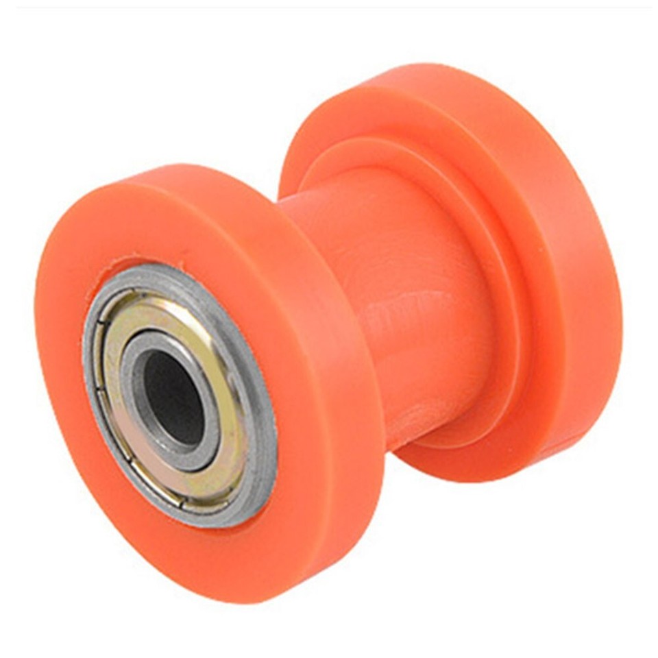 For ATV Dirt Bike Chain Tensioner Pulley Wheel Slider 8mm 10mm Diameter