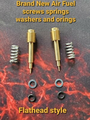 #ad 83 07 Honda Air Fuel adjustment screw FLATHEAD style PC800 NT650 GL1500 Shadow $20.00