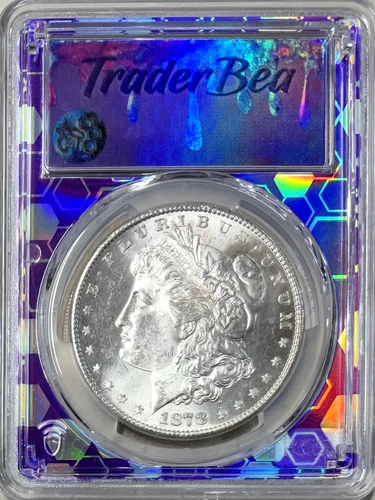 1878 S Morgan Dollar Silver $1 MS 64 PCGS Uncirculated Trader Bea Holder LUSTER