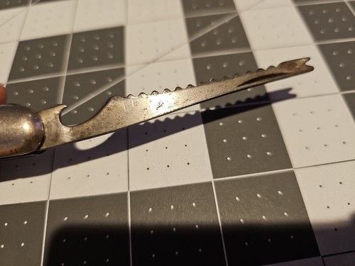 Vintage COLONIAL PROV. USA Fish Knife 2 BLADE W/HOOK REMOVER AND SCALER - Picture 6 of 20