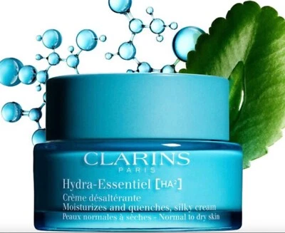 Clarins Hydra-Essentiel HA2 Day Cream 50 ml SPF 15 für Trocken dry Haut skin - Bild 1 von 4