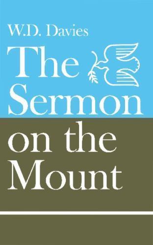 The Sermon on the Mount Davies Paperback Cambridge University Press
