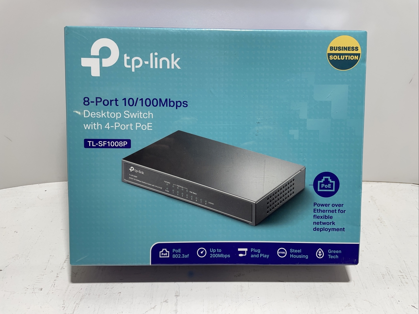 TP Link Switch TL-SF1008P 8 Port 100Mbps + POE BNIB