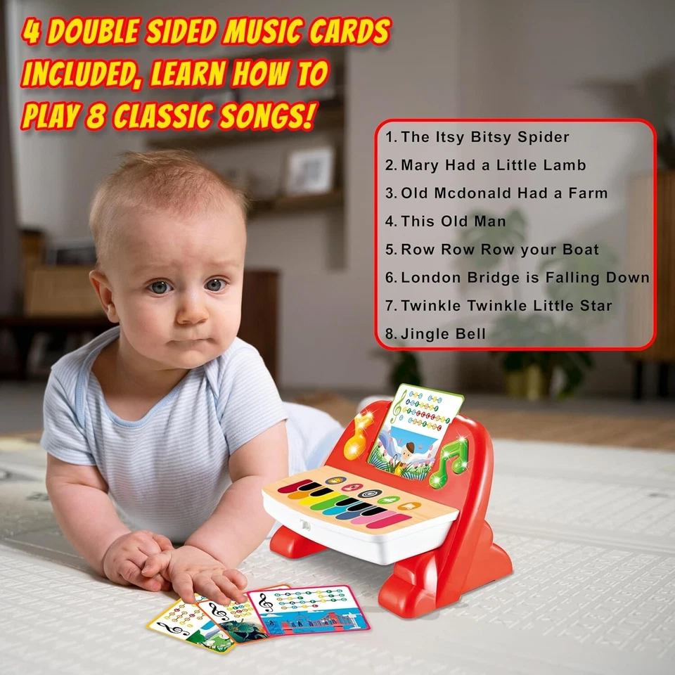 Juguete de piano para niños Magic Touch | Juguetes musicales para niños pequeños 1-3 Foto 4 de 4