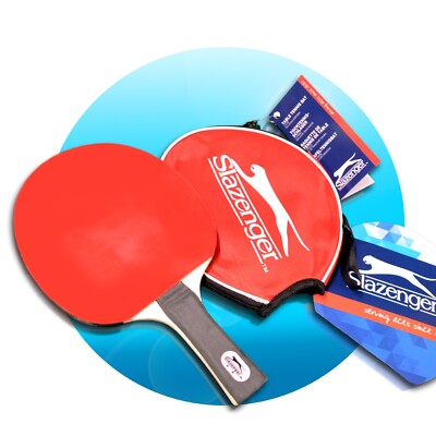 Tischtennisschläger Tischtennis - Schläger Set 2 Sterne Slazenger  inc. Tasche