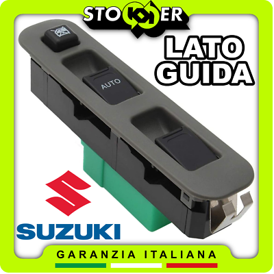 Ricambio Auto Suzuki Interruttore Alzacristalli Per Suzuki Jimny, Ignis, Carry E Alto - Ricambio Pulsantiera Finestrini 37990-81A20 37990-81A20 OEM - Foto 9
