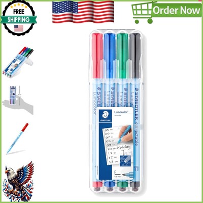 Staedtler Correctable Fine Point Pens - Assorted 4-Count for All Your Writing