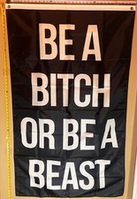 Motivational Flag FREE SHIPPING 3 Man Cave Work Hard Gym Dorm Beer Sign USA 3x5'
