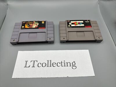 Zoop & Super Caesars Palace Cartridge (Super Nintendo, 1995)  SNES