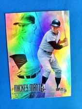 2018 PANINI ILLUSIONS MICKEY MANTLE #7 BASE CARD NEW YORK YANKEES