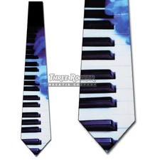 Keyboard Tie Music Neckties Piano Keys Neck Ties Brand New