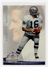 1994 Ted Williams Card Company Roger Staubach's NFL Football - George Blanda #45