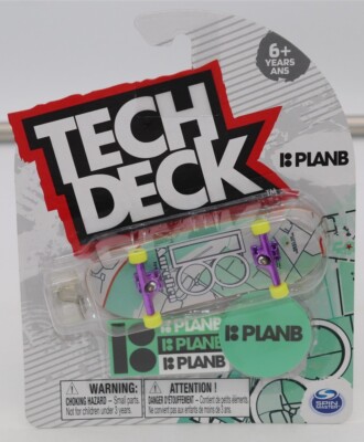 TECH DECH - ULTRA RARE - PLAN B - - FINGERBOARD - NEW - - 