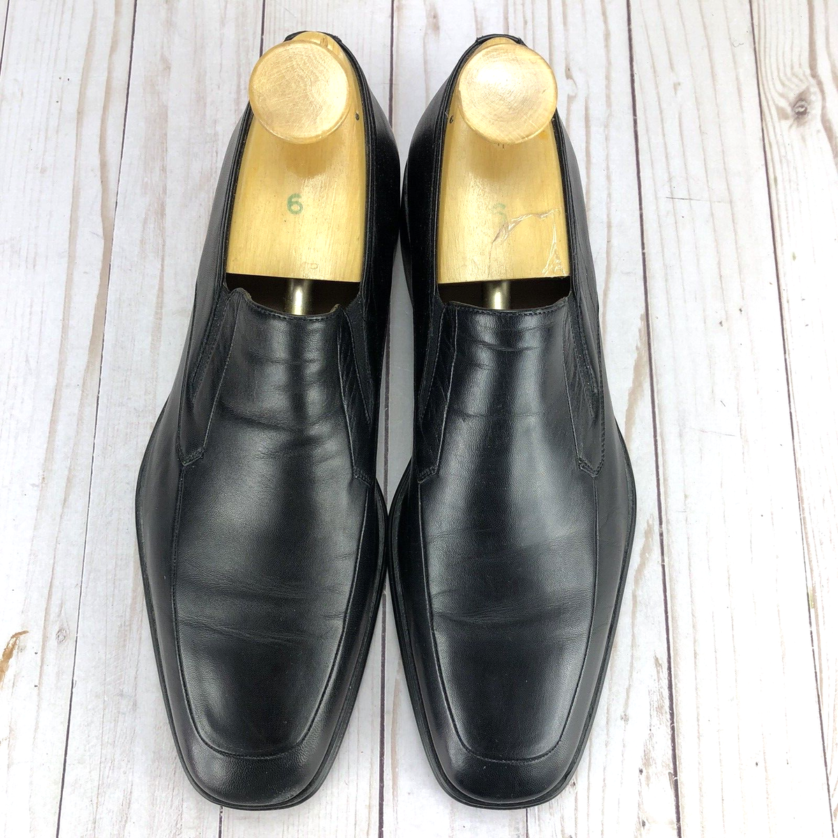 Bruno Magli Black Slip-On Loafers Amazon.com | Bruno Magli Men main image 3