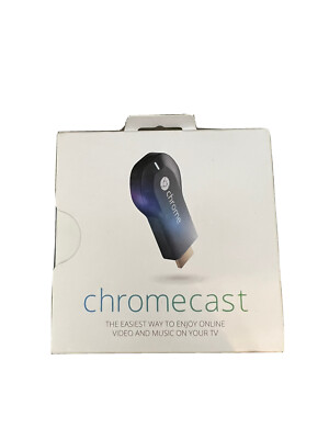 Genuine Chromecast Google H2G2-42 HDMI Media Streamer - 3 Step Setup UNTESTED