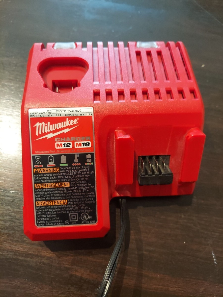 Rapid Charger Milwaukee Fuel M18 Charger Milwaukee M18 XC