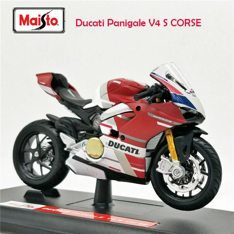 Maisto-Modèle réduit de moto DucSauPanigale V4 S Corse, pour