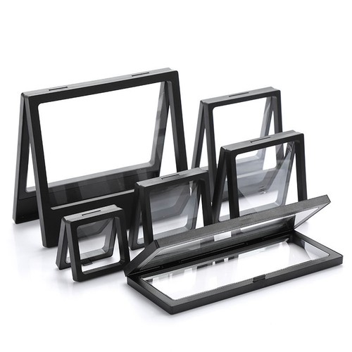 Thin Film Floating Frame Shadow Box Picture Jewelry Display Hypoxia Protection - Picture 2 of 11