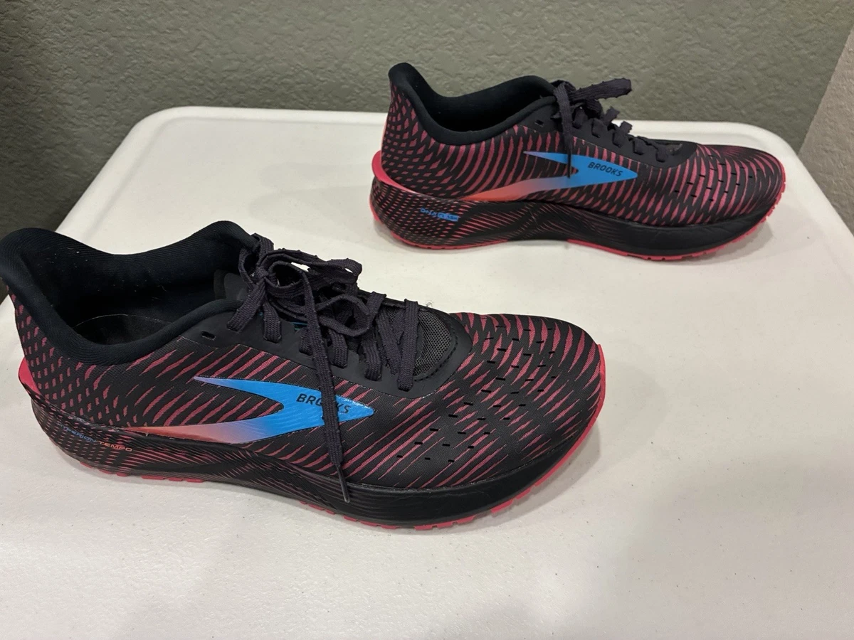 Brooks Hyperion Tempo Mens Size 9.5 Black Pink Blue Running  display picture 2