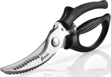 Heavy Duty Poultry Shears – Kitchen Scissors for Chicken, Meat & Vegetables