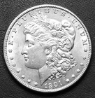 1901 Morgan Silver Dollar, 90% Silver,  Good Condition, New Orleans Mint