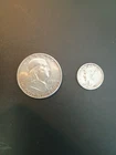 1950-P Franklin Half Dollar and 1940-S Mercury dime