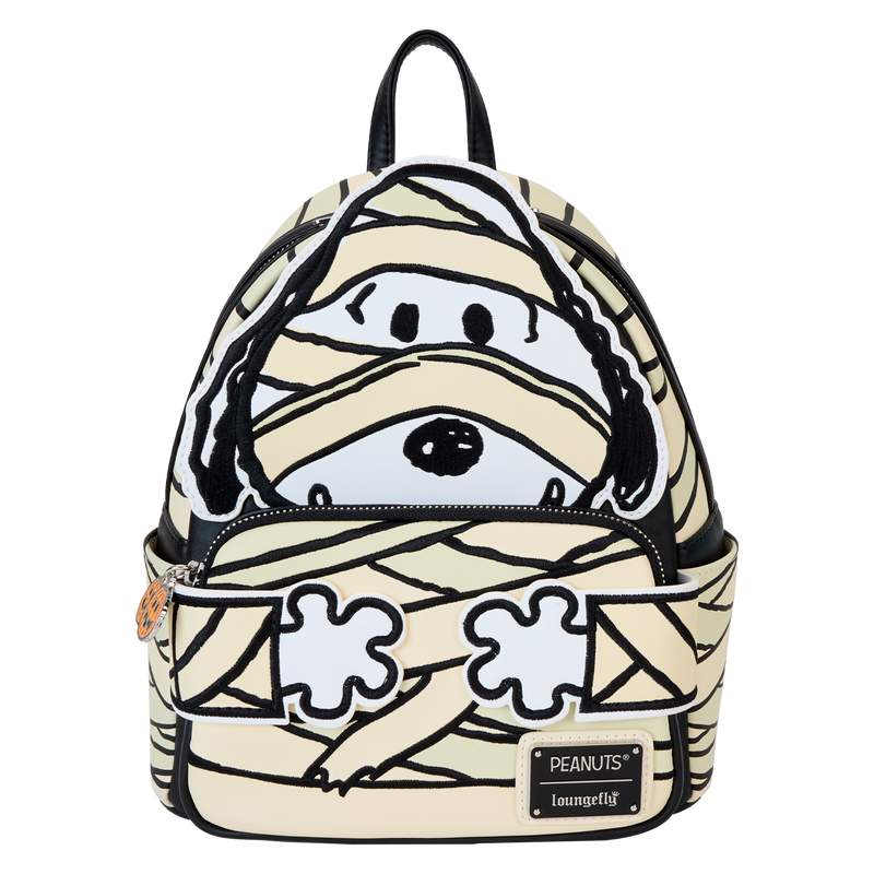 Snoopy Mummy Glow-in-the-Dark Mini Backpack for Cosplay