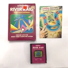 River Raid by Activision for the Atari 2600, 7800 with box and manual! Tested!
