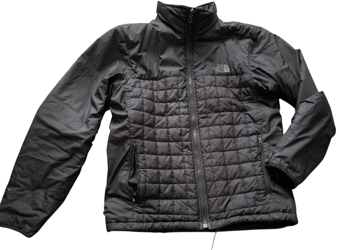 The North Face Black Quilted Brecon Jacket Coat mens sz S