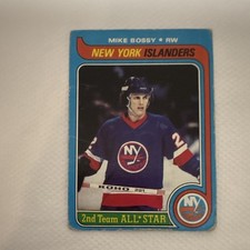 Topps 1979 Mike Bossy #230 New York Islanders 2nd Team All Star NHL