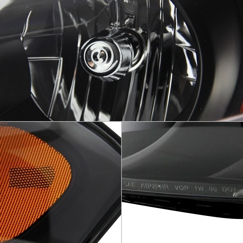 For Chevy Impala 06-13 Spyder Driver & Passenger Side Black Euro Headlights - Изображение 3 из 4