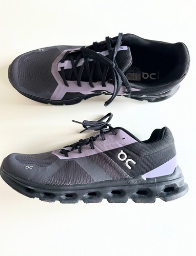 On Running Cloudrunner Men’s Size 12 Iron Black 46.98079 EUC Shoes