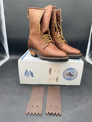 White's Hathorn Explorer Style# H7807 Plain toe Packer Logger Boots Men Sz 6.5EE