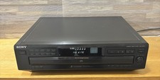 Sony CDP-CE315 5 Disc CD Player Carousel Changer, No Remote Tested Working
