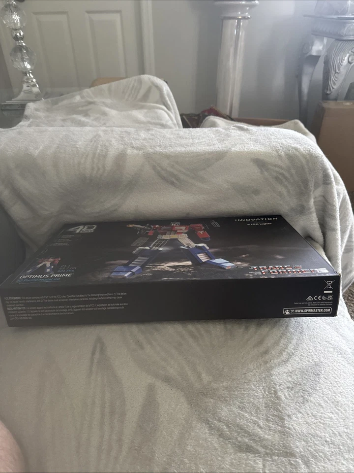 4D Build Transformers Optimus Prime 3D Model Kit with LED Lights - SEALED NEW - Image 4 of 4