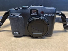 Canon PowerShot G16 Digital Camera 12.1MP 1080P/60p PC2035
