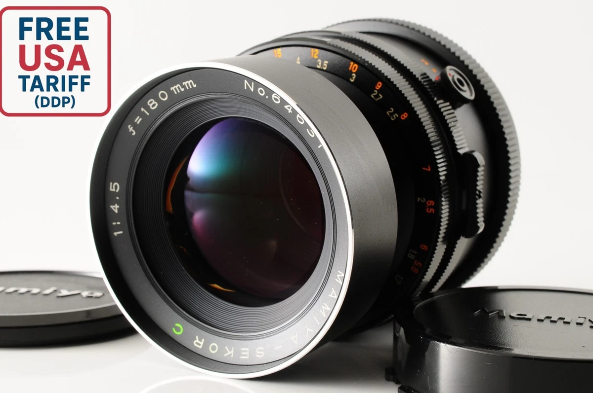 Mamiya f/4.5 Camera Lenses 180mm Focal for sale | eBay