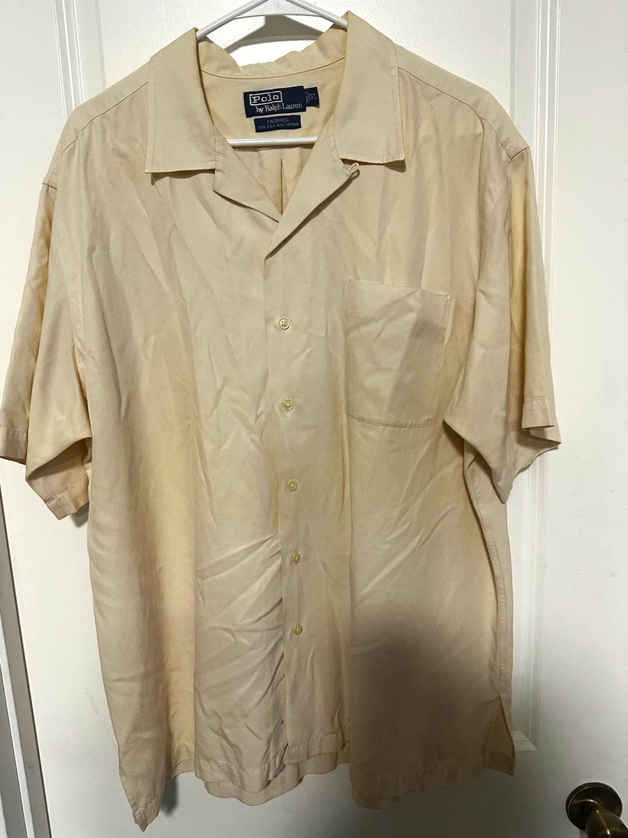 Polo Ralph Lauren Silk Regular Size Casual Button-Down Shirts for
