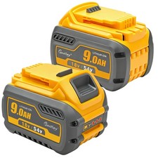 2PC 9.0Ah 18V/54V Convertible Lithium-Ion Battery For Dewalt XR FLEXVOLT DCB547