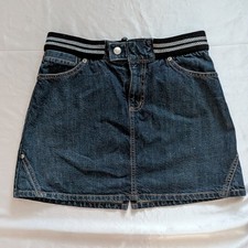 Allen B by Allen Schwartz Denim Skirt Dark Bl...