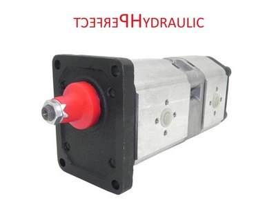 Hydraulikpumpe Doppel Tandem für gerade Flanschanschlüsse 4-25ccm